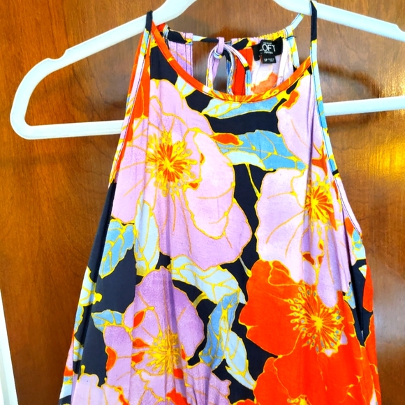 LOFT Pants - 4/$20 EC Loft Floral Purple/Coral Romper Size SP